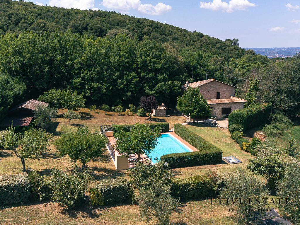 "Casale con piscina e terreno - Montecchio (TR), Venduto - immagine 21