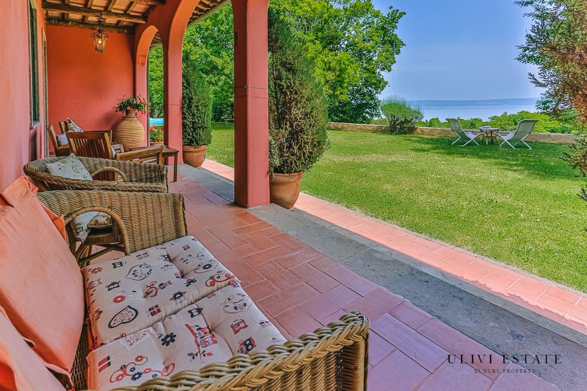 ^Casale di lusso con piscina panoramica sul lago di Bolsena - Bolsena (VT) Venduto - immagine 6