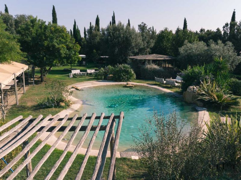 !Villa ed agriturismo in prossimità del centro balneare, con parco molto curato e piscina - Pescia Romana (VT), Venduto
