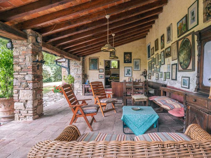 ;Ala di antico monastero ristrutturata con giardino curato - Montieri (GR), Venduto - immagine 22