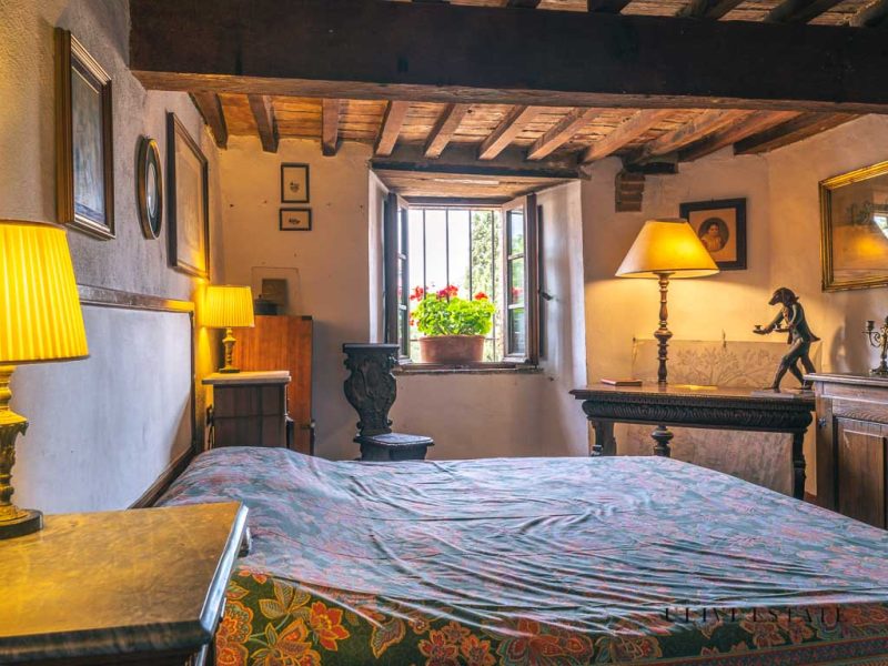 ;Ala di antico monastero ristrutturata con giardino curato - Montieri (GR), Venduto - immagine 12