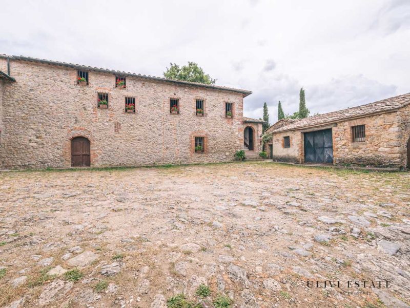 ;Ala di antico monastero ristrutturata con giardino curato - Montieri (GR), Venduto - immagine 5