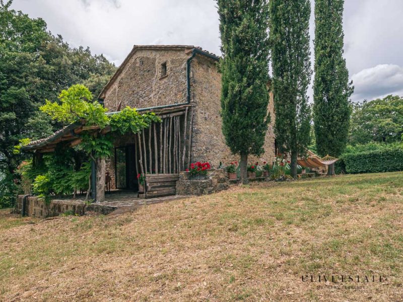 ;Ala di antico monastero ristrutturata con giardino curato - Montieri (GR), Venduto - immagine 30