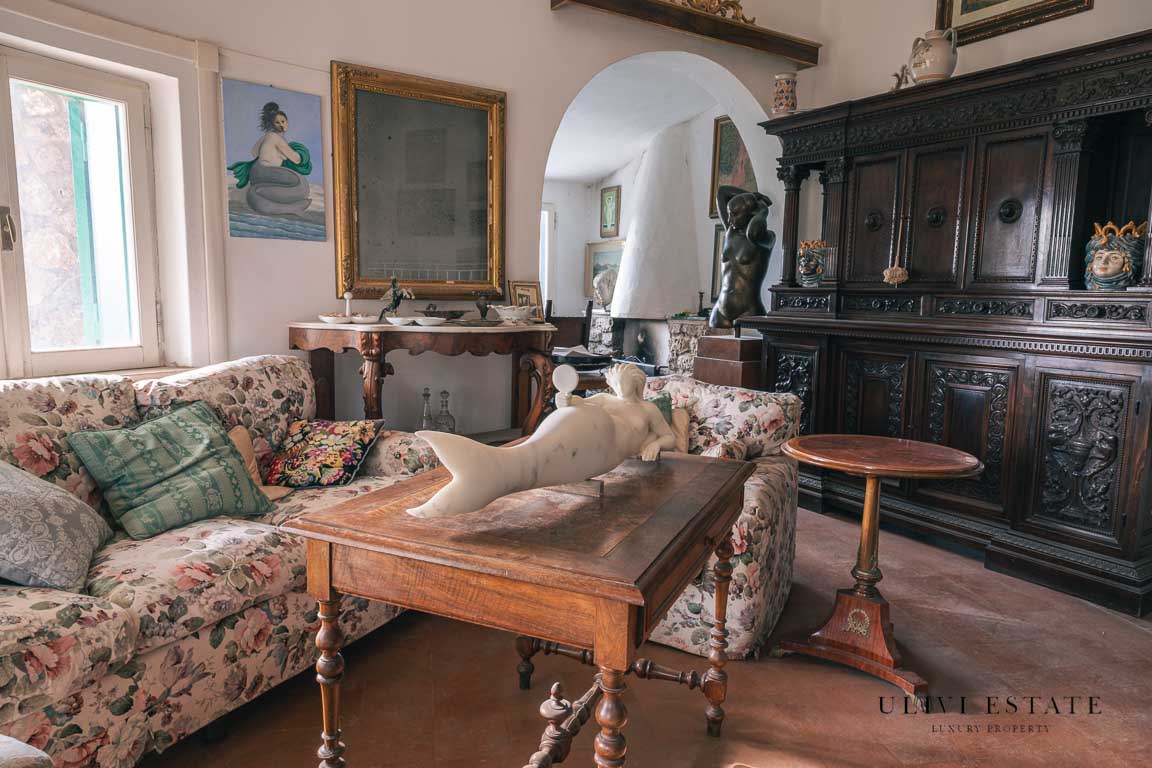 "La Luce del Mare", Villa davvero originale con tanta luce, vista mare e giardino - Ansedonia (GR), Venduto - immagine 13