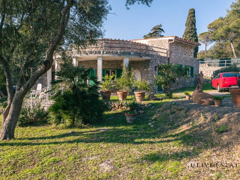 "La Luce del Mare", Villa davvero originale con tanta luce, vista mare e giardino - Ansedonia (GR), Venduto - immagine 34