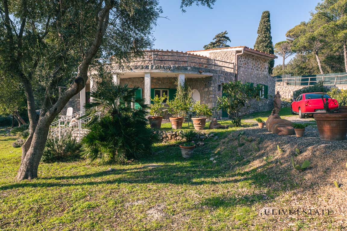 "La Luce del Mare", Villa davvero originale con tanta luce, vista mare e giardino - Ansedonia (GR), Venduto - immagine 34